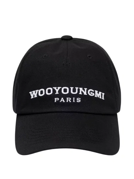Șapcă Wooyoungmi cu broderie negru