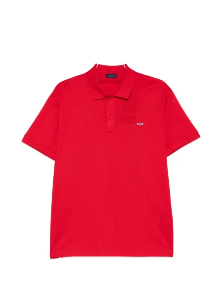 Polo Paul & Shark cu broderie roșu