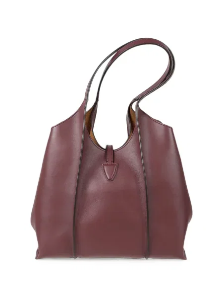Geantă shopper Tod's din piele roșu