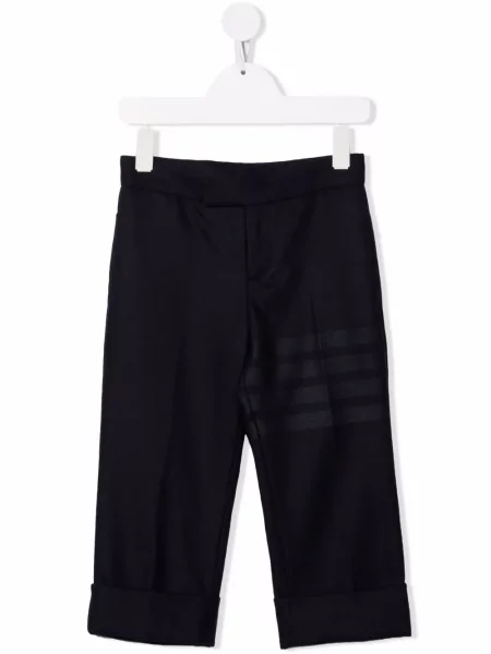 Spodnie dziecięce Thom Browne niebieskie