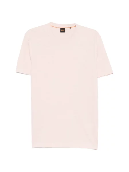 Tricou Boss cu autograf roz