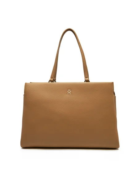 Tommy Hilfiger Táska Th Legacy Tote barna