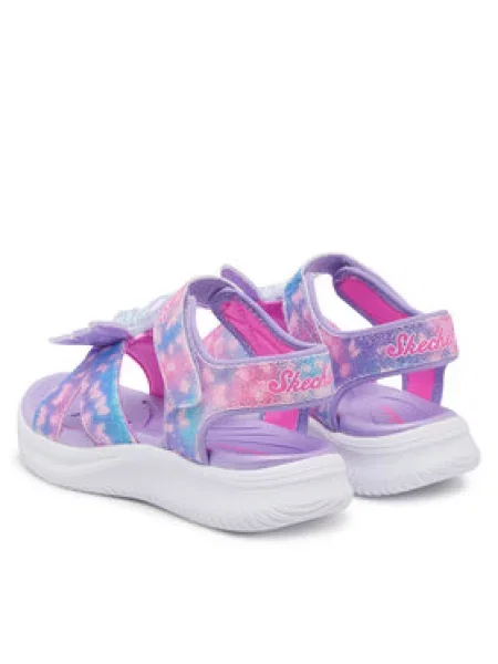 Sandály Skechers Jumpsters Sandal-Butterfly Brites fialová