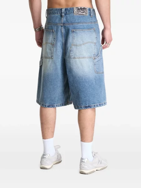 Pantaloni scurți din denim Dime albastru