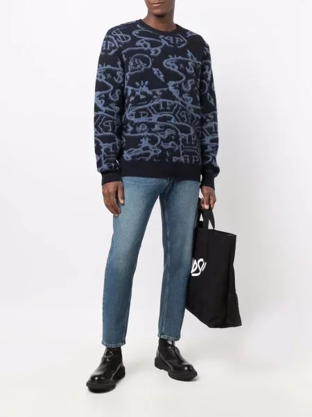 Džinsai Philipp Plein mėlyna