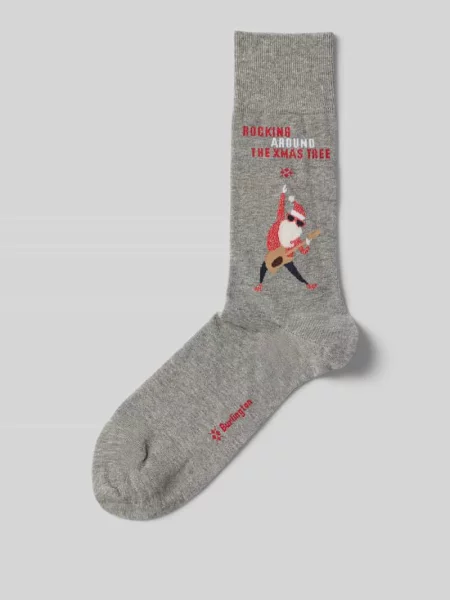 Skarpety z motywem model ‘Rocking XMas’ Burlington