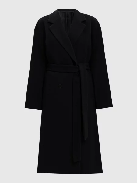 Двобортне пальто з вовни Juun.j чорне