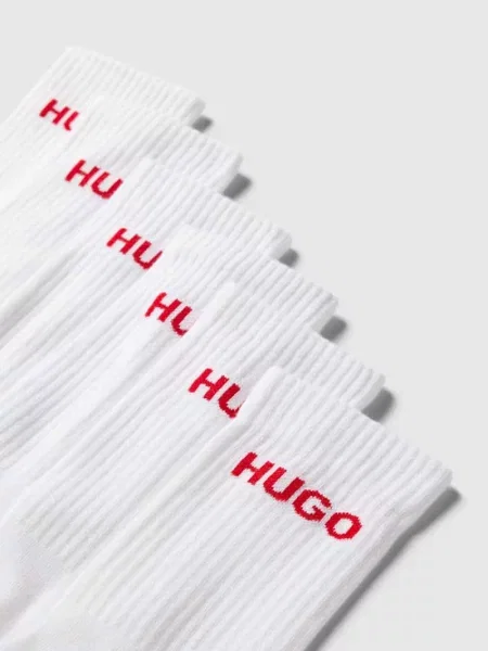 Skarpety długie HUGO białe