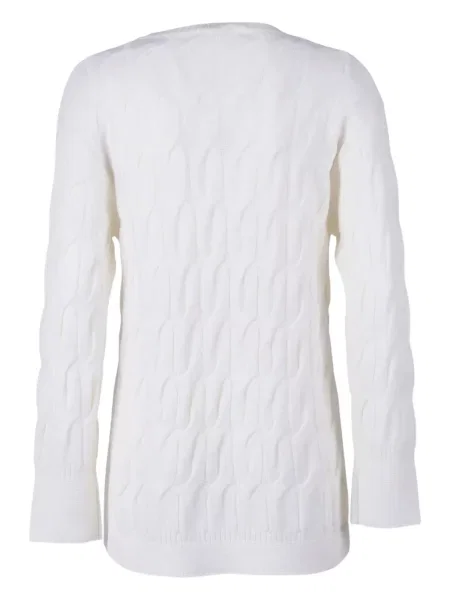 Pulover Max Mara tricotate alb