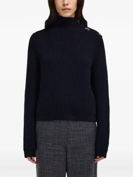 Pulover Ferragamo tricotate albastru