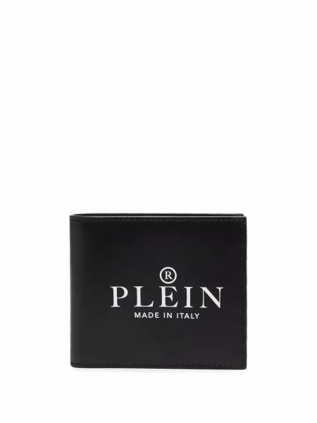 Portofel Philipp Plein cu imagine negru