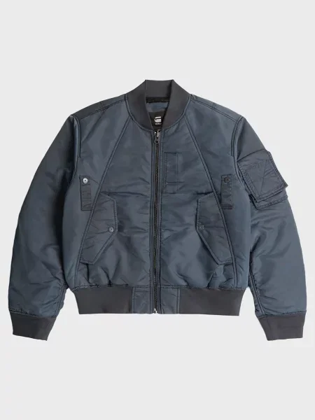 Двосторонній бомбер G-star Raw синій