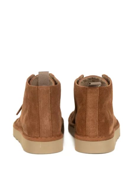 Botine Panchic cu șireturi din dantelă maro