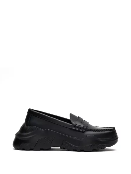 Pantofi loafer Akiko Aoki chunky negru