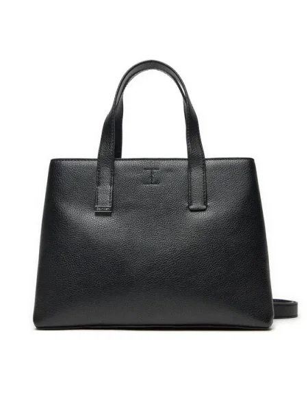 Calvin Klein Geantă Ck Plaque Small Tote negru