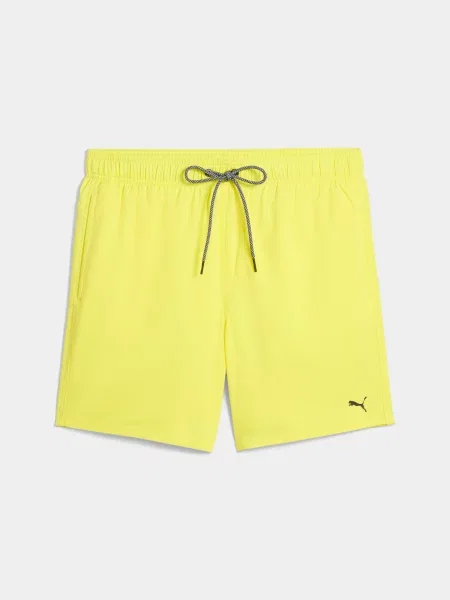 Шорти для плавання PUMA Swim Medium Length комбінований верх жовтий