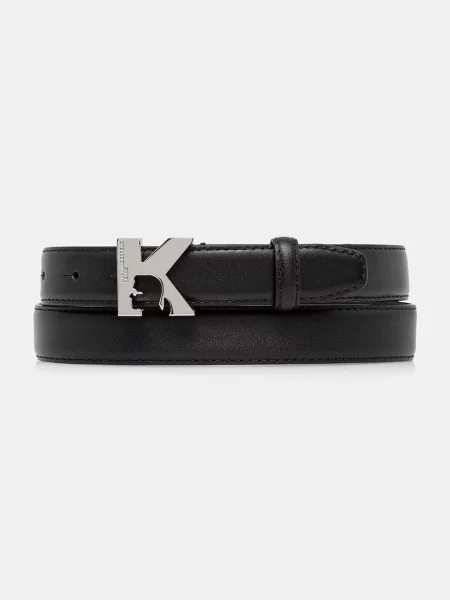 Кожен Karl Lagerfeld Jeans черно