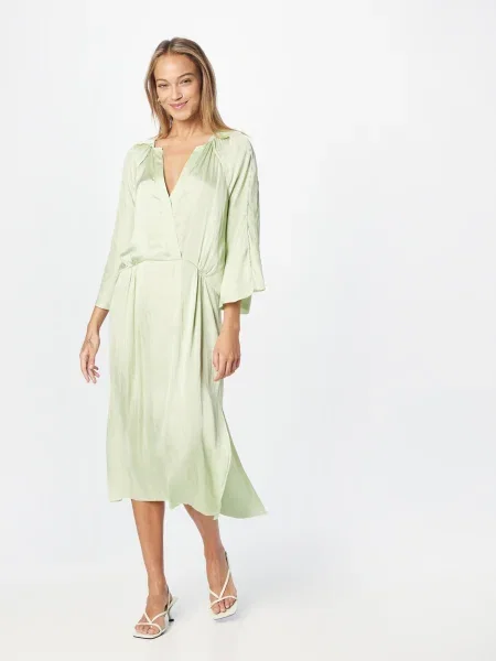 Day Birger et Mikkelsen rochie Tess midi oversize verde