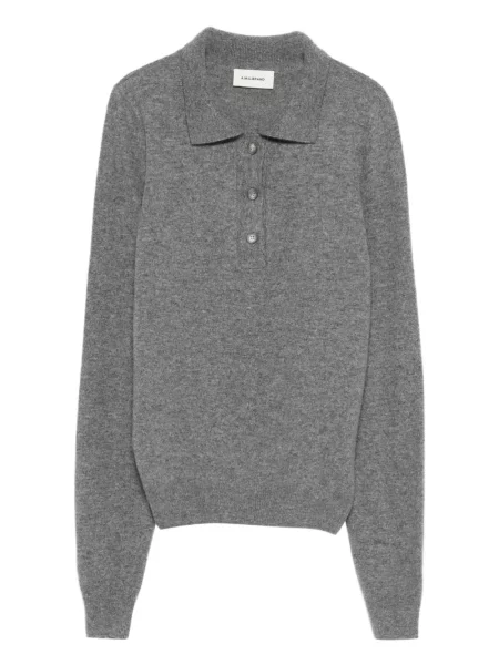 Polo A.m.g. de lână gri