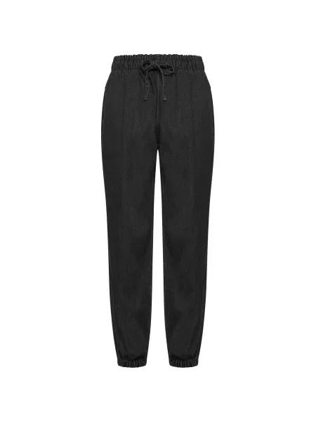 Pantaloni de jogging Deha din lyocell negru