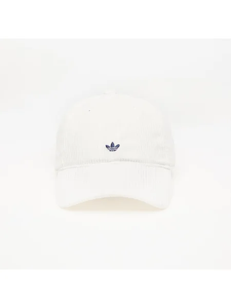 Джинсова шапка с козирка adidas Originals бяло