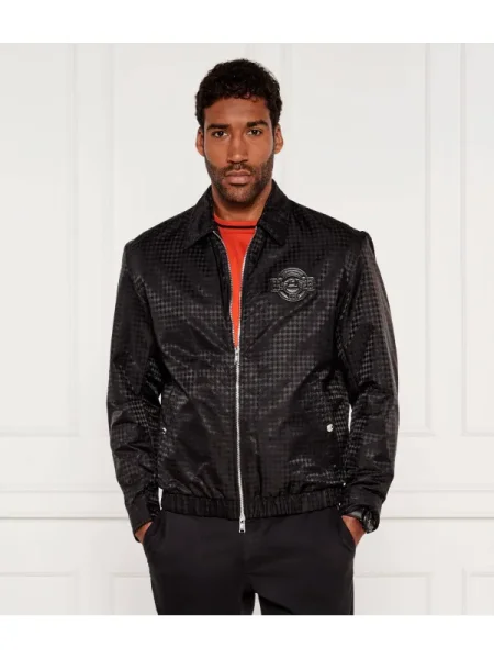 BOSS BLACK Bomber dzseki Croler_PS Porsche x BOSS fekete
