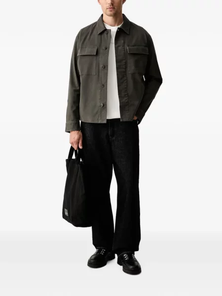 Къс тениска Armani Exchange с принт бяло