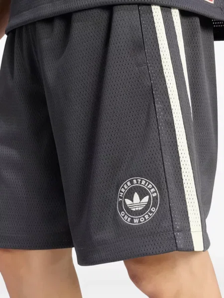 Sneakerși Adidas Superstar cu imagine plasă gri