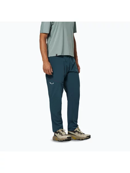Pantaloni de trekking pentru bărbați Salewa Pedroc 3 DST Light pond blue albastru