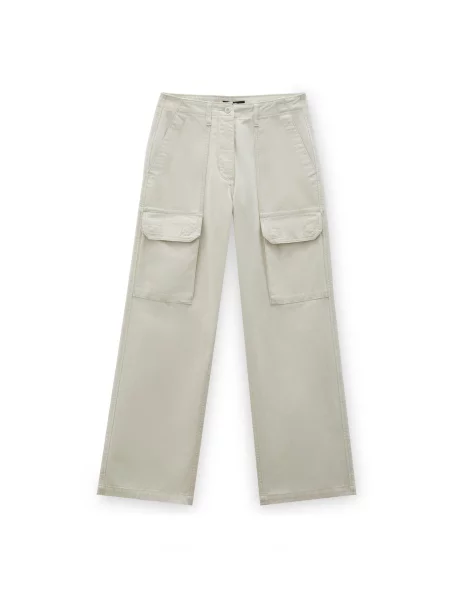 VANS Kargo hlače ARROYO / off-bela bela