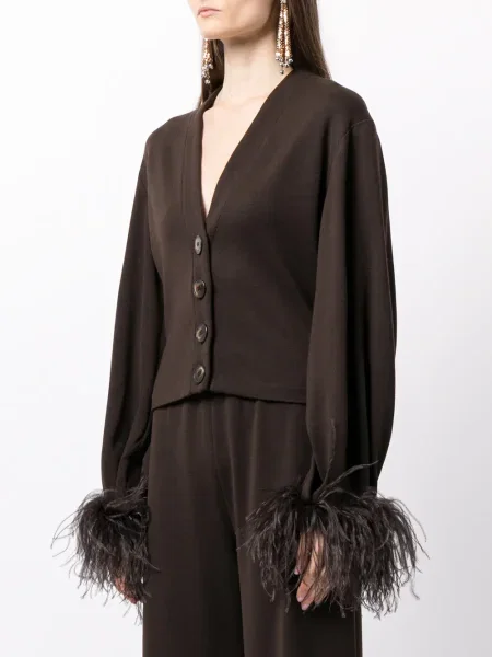 Cardigan 16arlington cu pene maro
