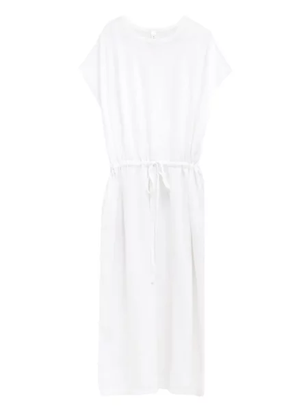 Przezroczysta sukienka Lauren Manoogian garniturowa biała