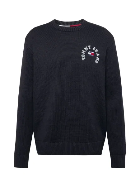 Pulover Tommy Jeans črna