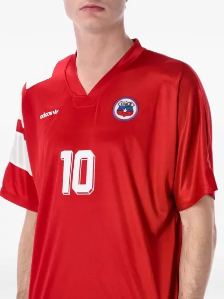 Prugasta majica Adidas crna