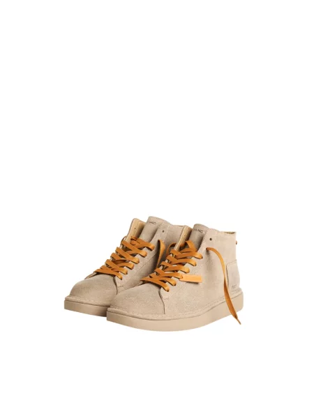 Sneakersy Panchic skórzane beżowe