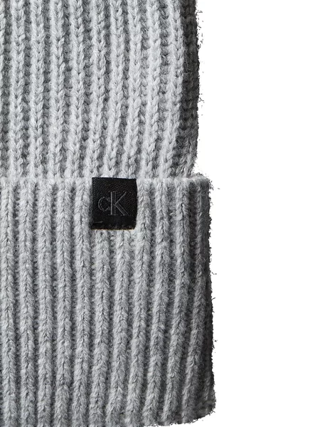 Calvin Klein Jeans шапка beanie за деца сиво
