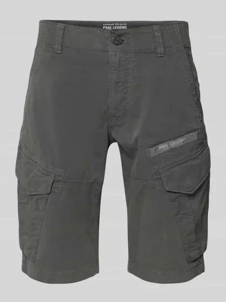 Bermudy cargo o kroju tapered fit z z patką model Nordrop' Pme Legend