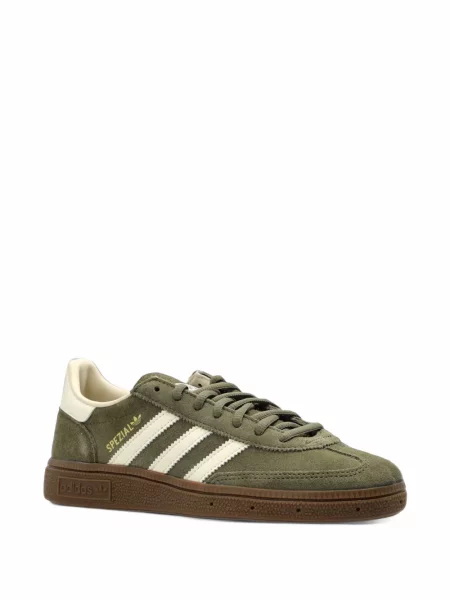 Sneakerși Adidas Spezial din dantelă cu șireturi gri