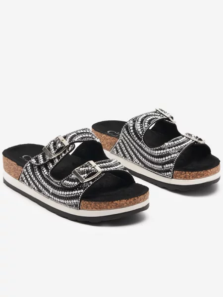 Zirkonové pantofle Resti černé