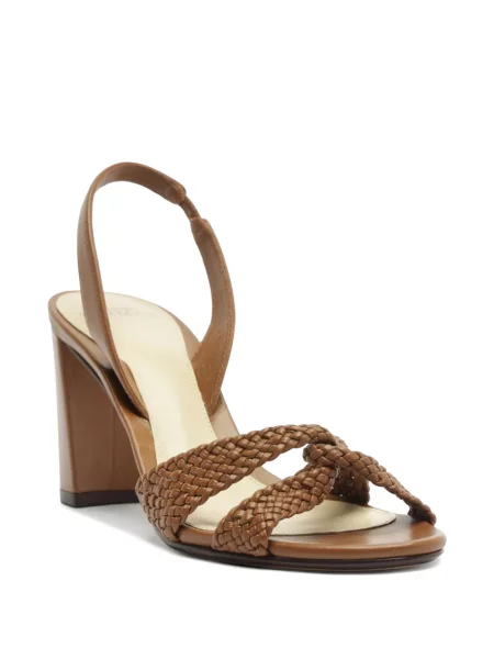 Sandale Alexandre Birman din piele maro