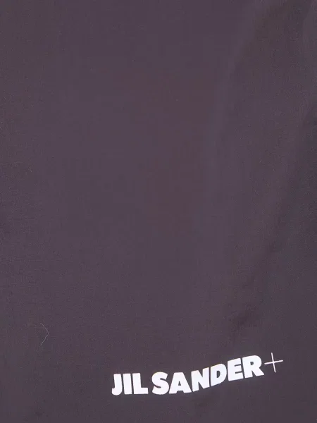 Pantaloni scurți Jil Sander cu imagine violet