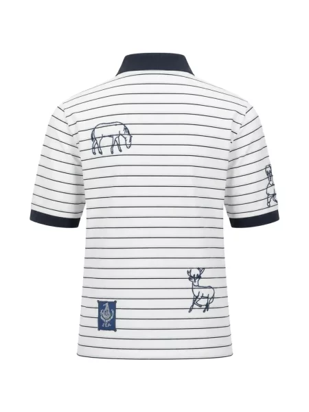 Tricou polo Sea alb