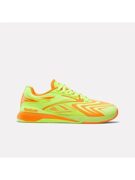 Reebok buty treningowe Nano X5 Edge female Digital Lime/Atomic Tangerine Size: 35 żółte