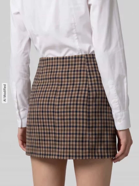 Dopasowana spódnica mini z dodatkiem model VIOLETTA' Only