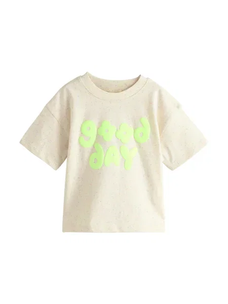 Next Tricou deschis / verde măr bej