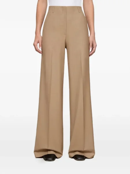 Pantaloni Lafayette 148 cu picior lat maro