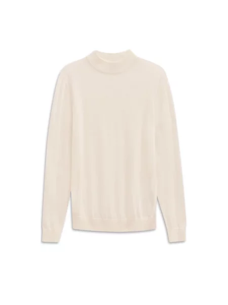 Dzianinowy sweter Bugatti beżowy