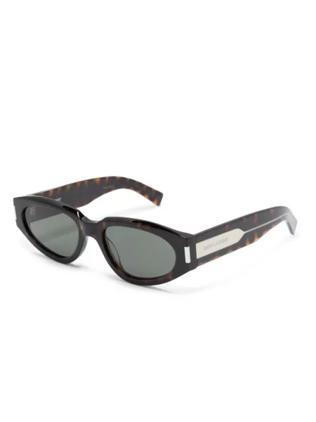 Saulės akiniai Saint Laurent Eyewear ruda