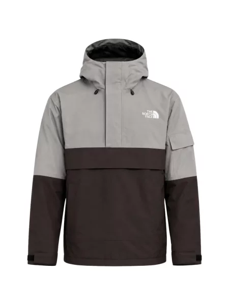 Anorak The North Face cu glugă gri