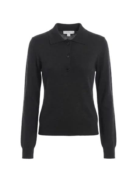 Top Malo tricotate negru